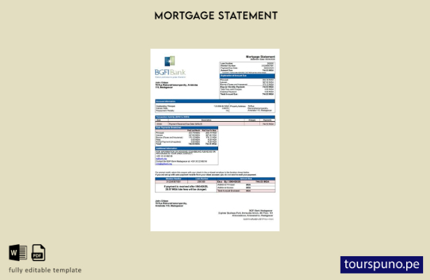 listo para imprimir Madagascar BGFI Bank Madagascar extracto de hipoteca Plantil